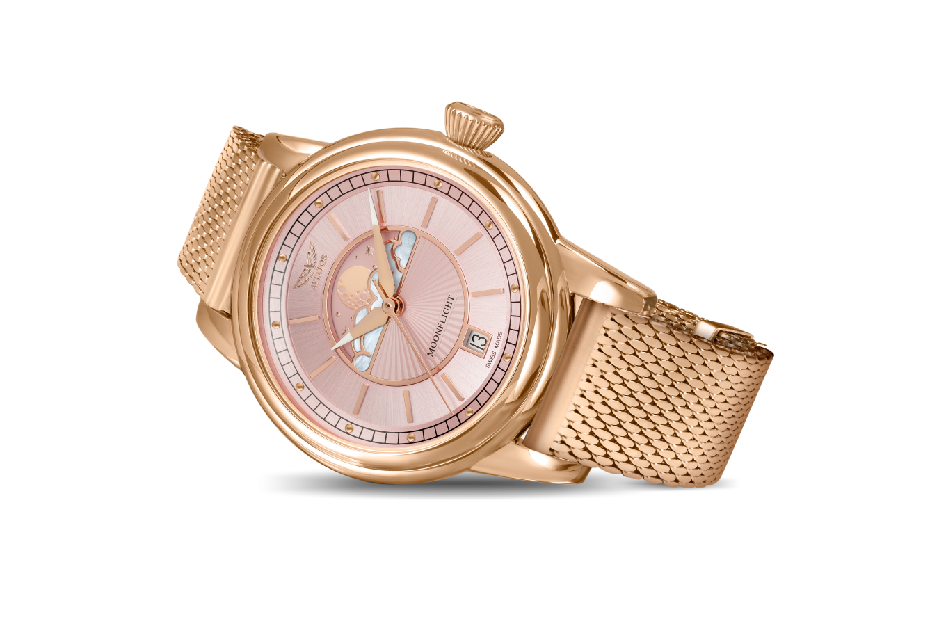 UHR AVIATOR SWISS DOUGLAS MOONFLIGHT V.1.33.2.258.4