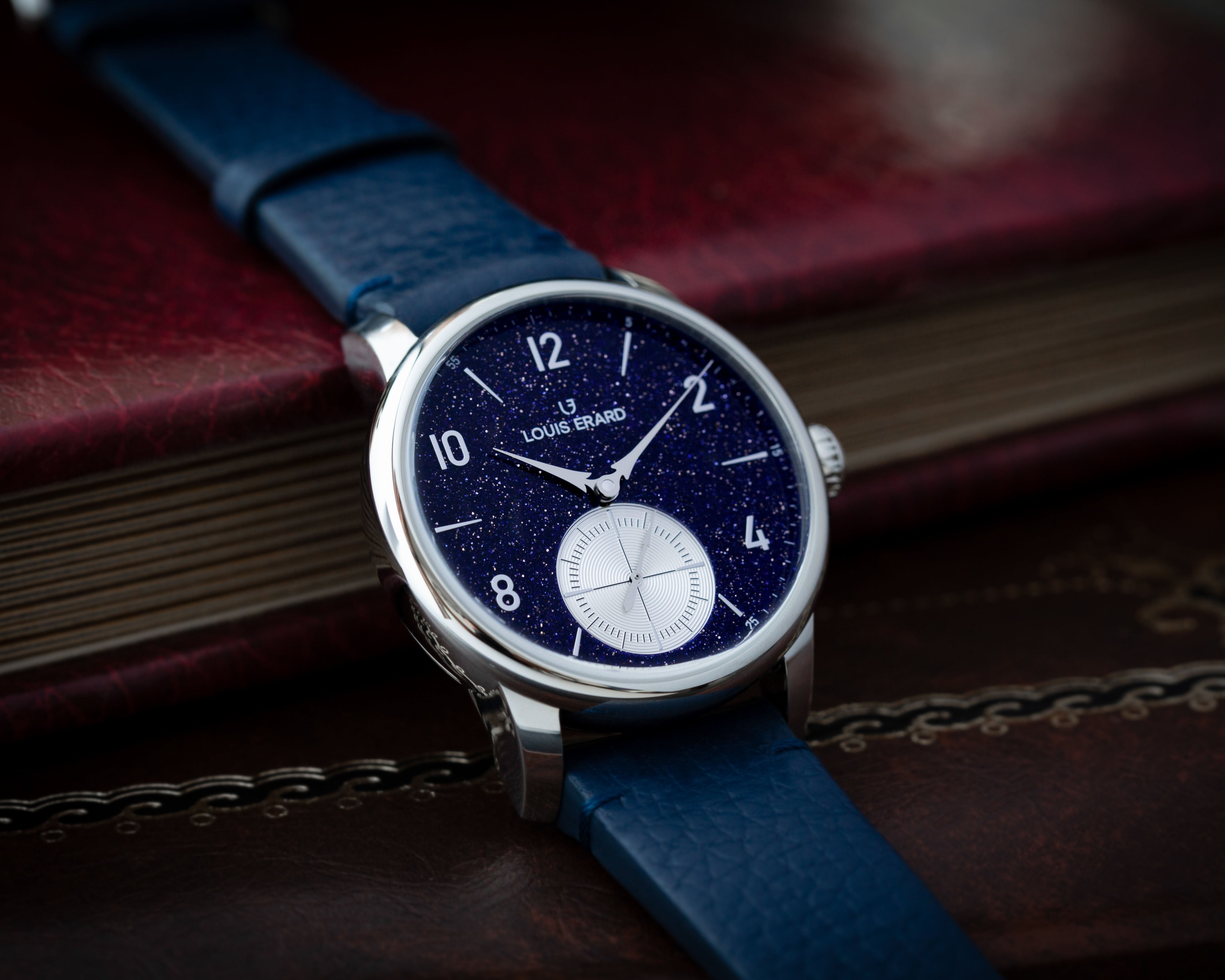 Louis Erard Petite Seconde Aventurine watch