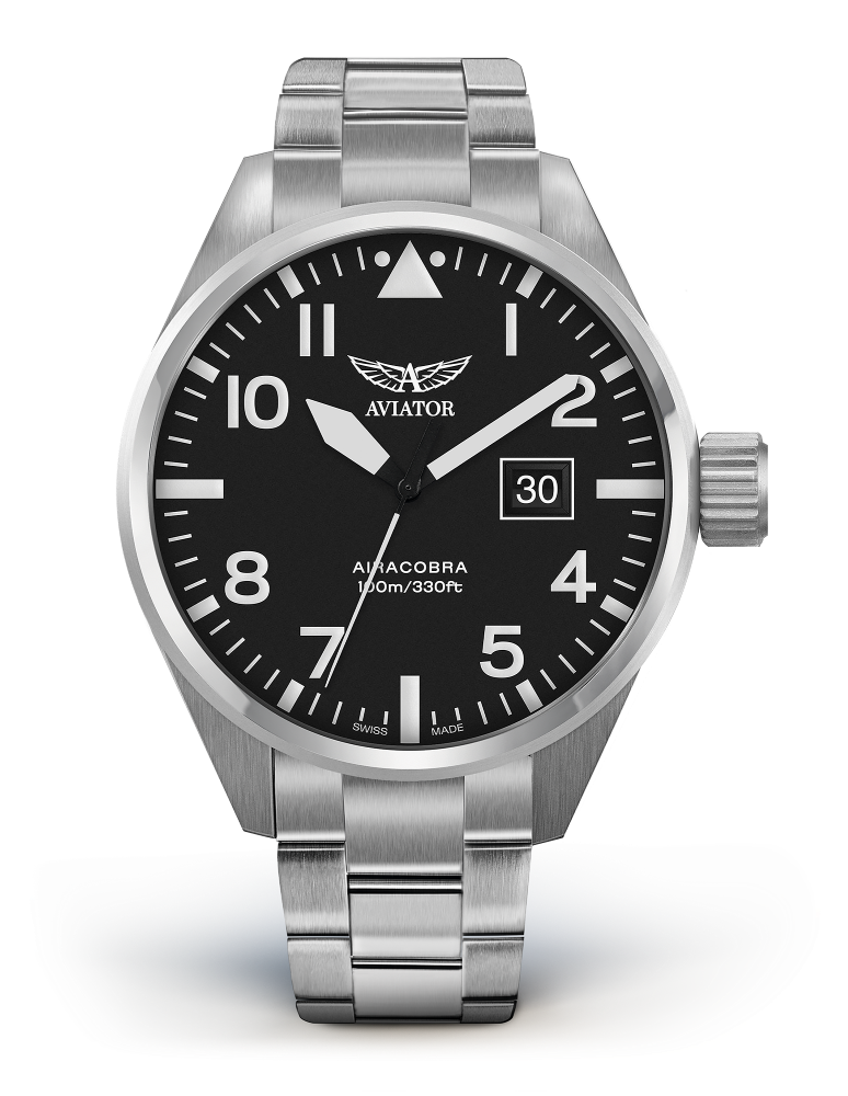 AVIATOR SWISS AIRACOBRA P42 V.1.22.0.148.4 watch