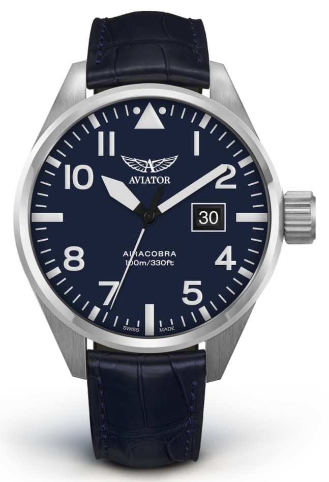 AVIATOR SWISS AIRACOBRA P42 V.1.22.0.149.4 watch