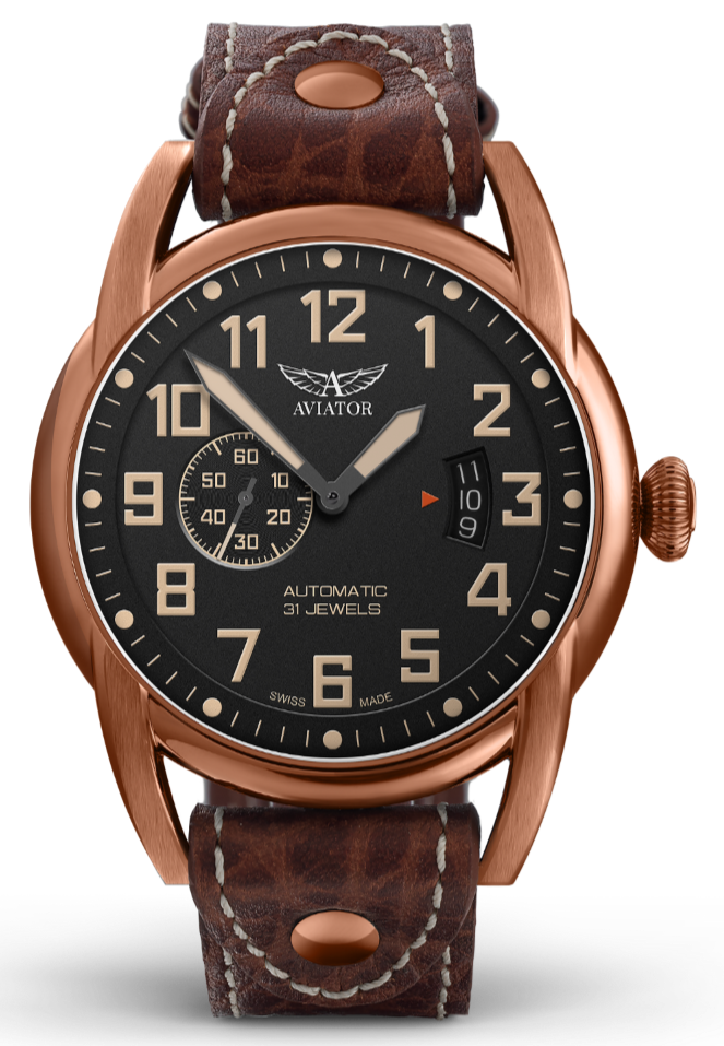 watch AVIATOR SWISS Bristol Scout V.3.18.8.162.4