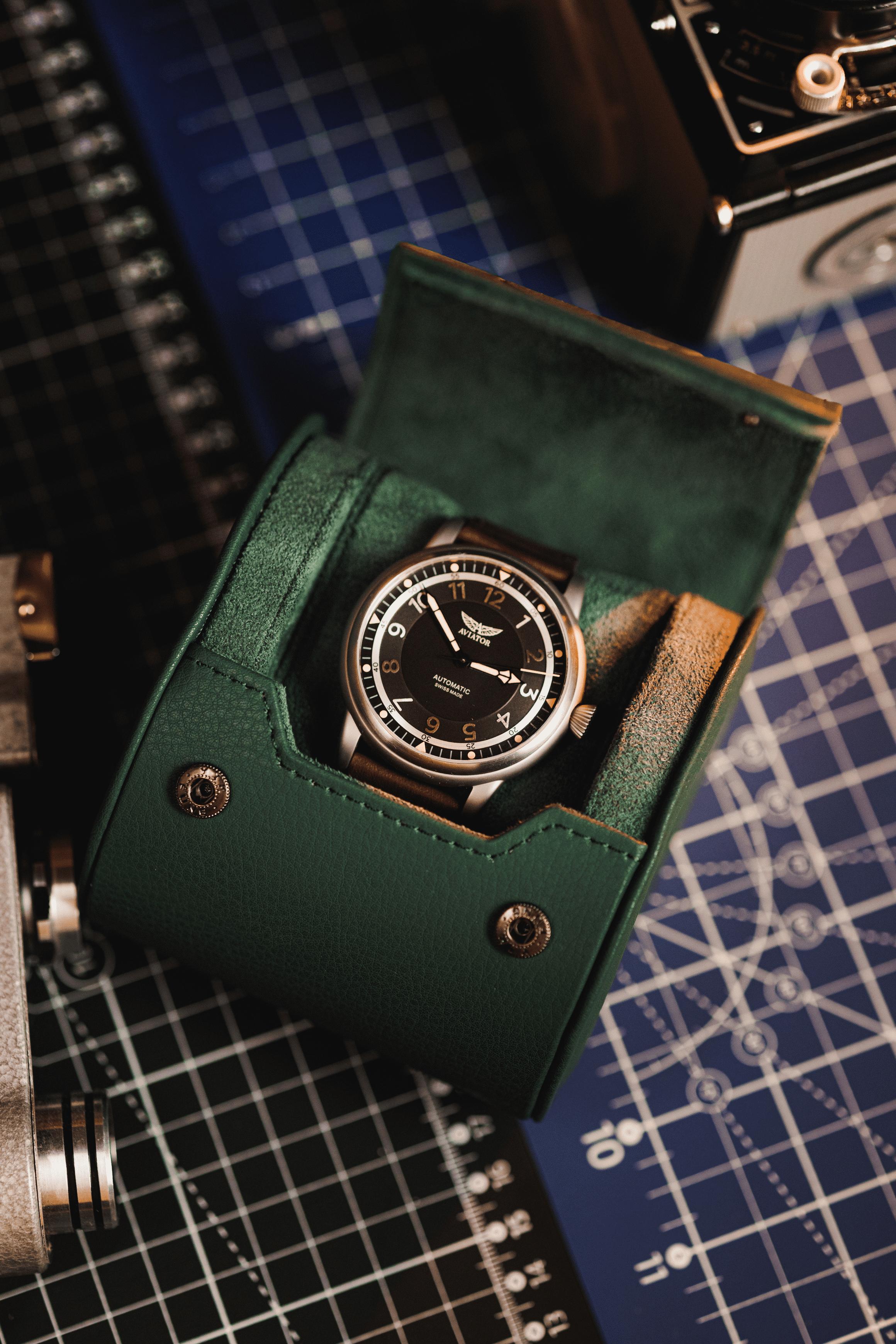 Chronoforte Travel Watch Case for 1 Watch