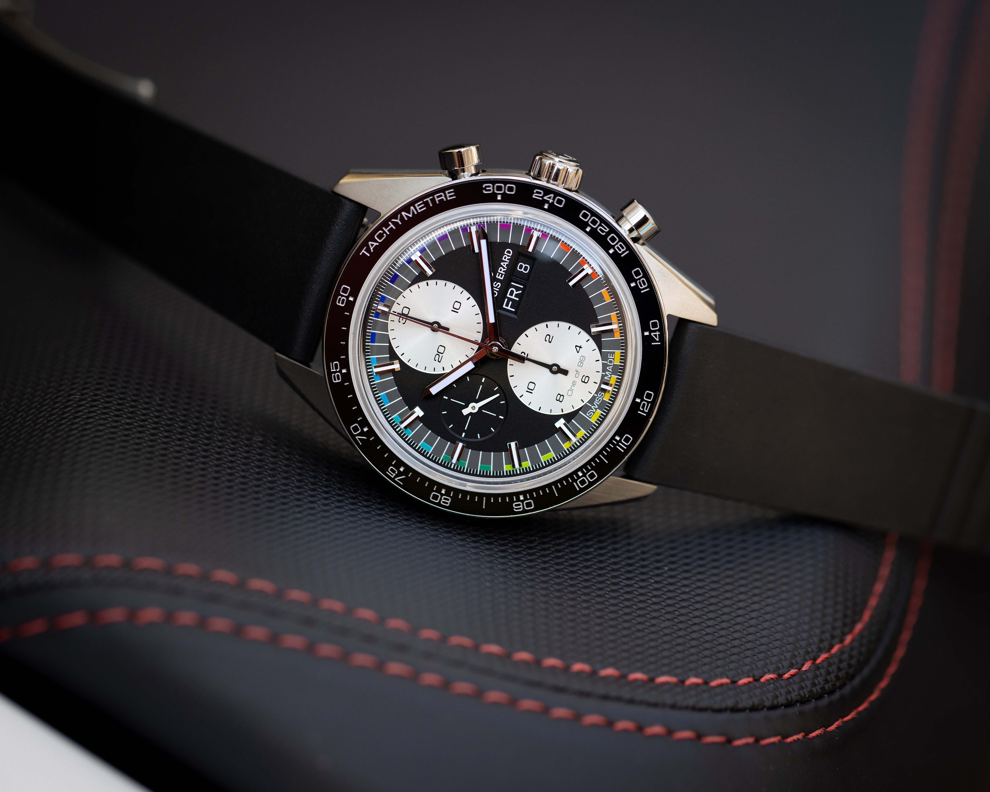 Louis Erard 2300 Sport Chronograph Rainbow watch