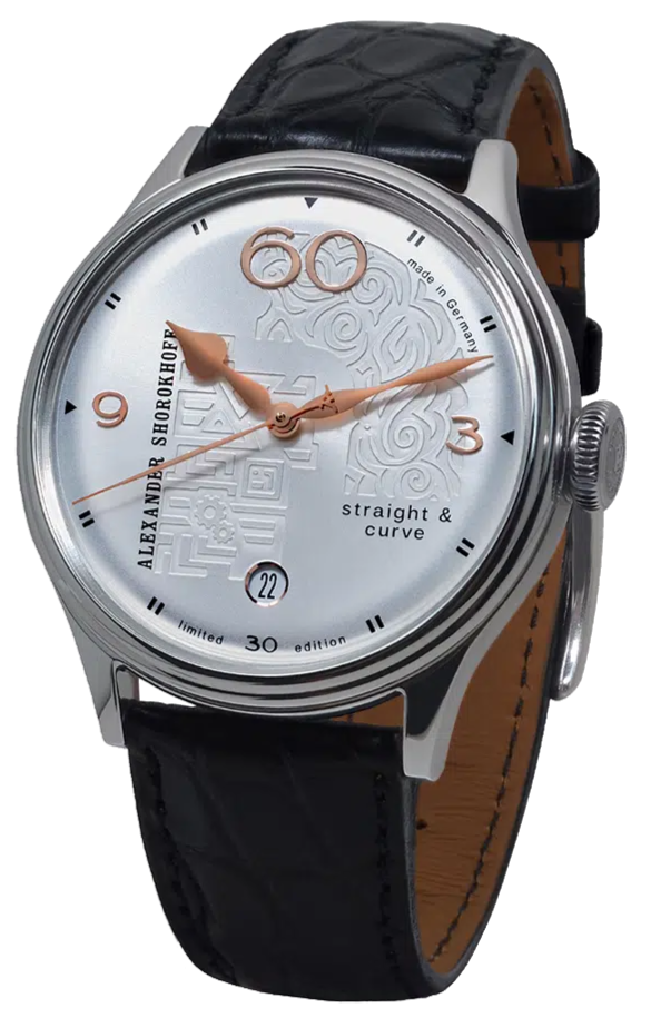 Hodinky Alexander Shorokhoff Straight & Curve AS.V7-SC1