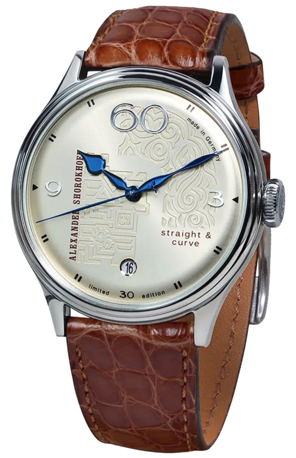 Hodinky Alexander Shorokhoff Straight & Curve AS.V7-SC2