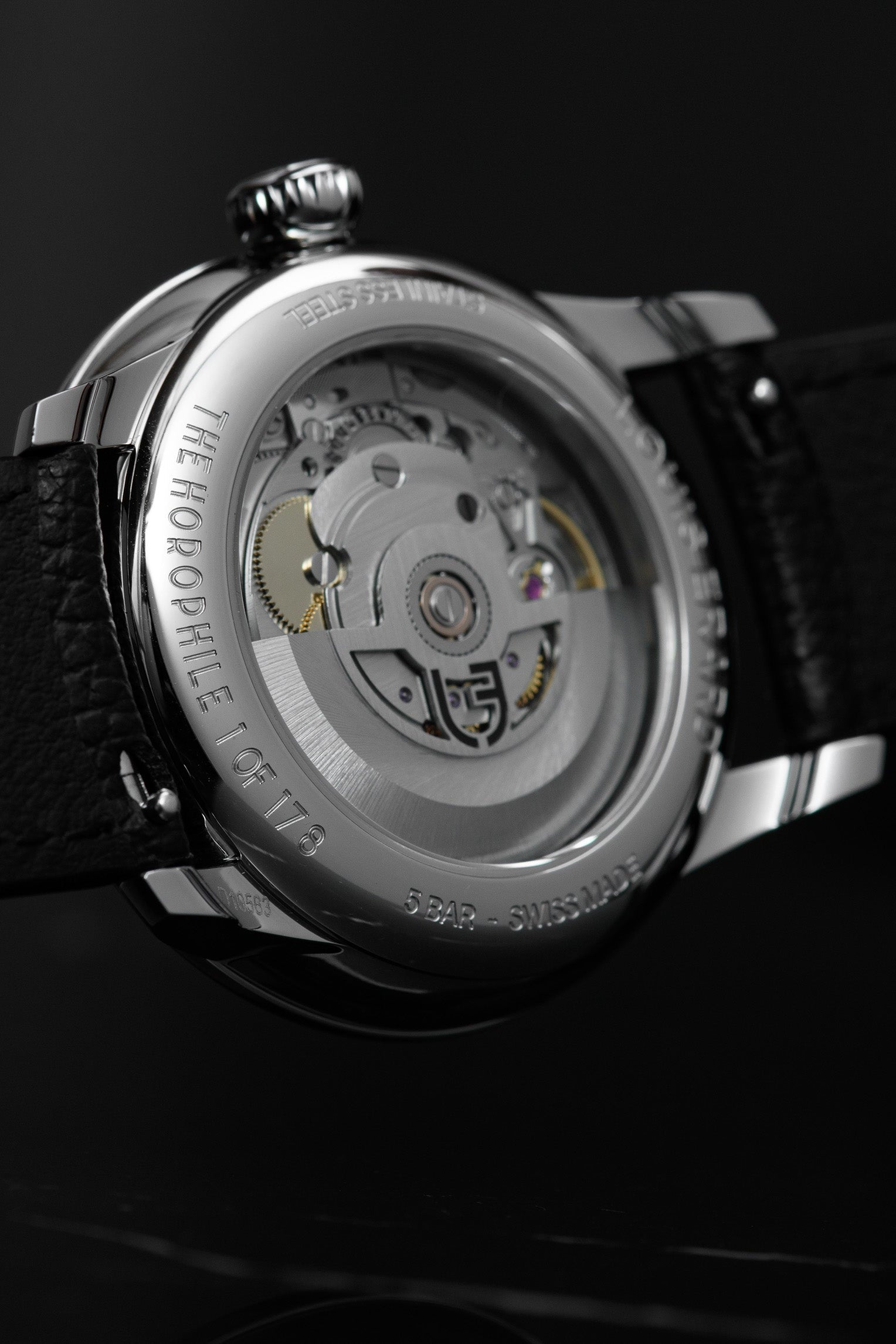 Hodinky La Petite Seconde Metropolis Louis Erard x Horophile Tobacco